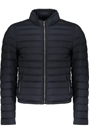 MOORER Heren, Jassen, Blauw, Maat: S Polyamide