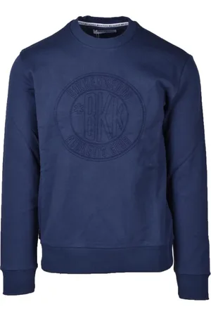 Bikkembergs Heren, Sweatshirts & Hoodies, Blauw, Maat: XL Katoen