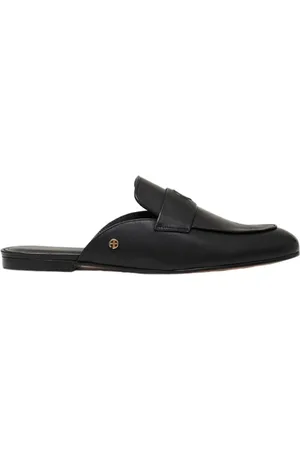 ANINE BING Dames, Schoenen, Zwart, Maat: 41 EU Leer