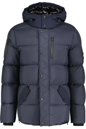 Moose Knuckles Heren, Jassen, Blauw, Maat: 2XL Nylon