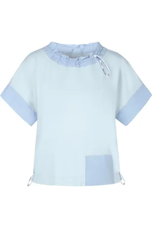 Marc Cain Dames, Tops, Blauw, Maat: M