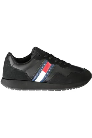 Tommy Hilfiger Heren, Schoenen, Zwart, Maat: 45 EU Leer