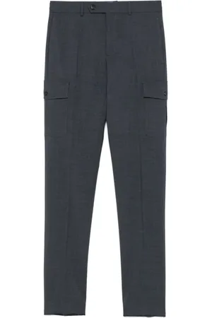 Incotex Heren, Broeken, Blauw, Maat: M
