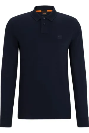 HUGO BOSS Heren, Tops, Blauw, Maat: S Katoen