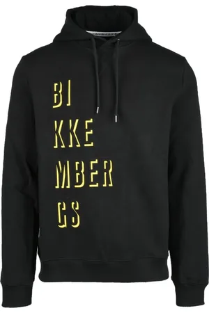 Bikkembergs Heren, Sweatshirts & Hoodies, Zwart, Maat: 2XL Katoen