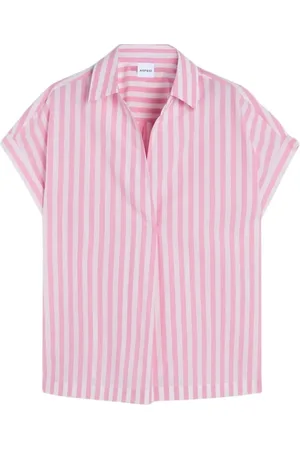 Aspesi Dames, Blouses & Shirts, Roze, Maat: 3XS Katoen
