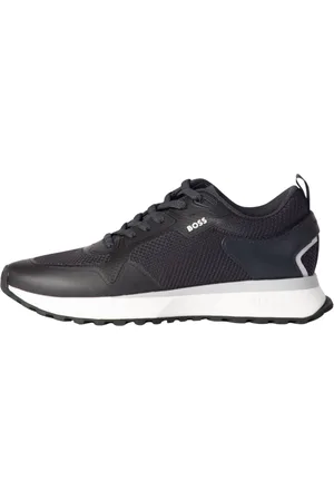 HUGO BOSS Heren, Schoenen, Blauw, Maat: 42 EU Vinyl