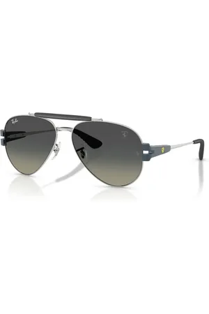 Ray-Ban Unisex, Accessoires, Grijs, Maat: 58 MM