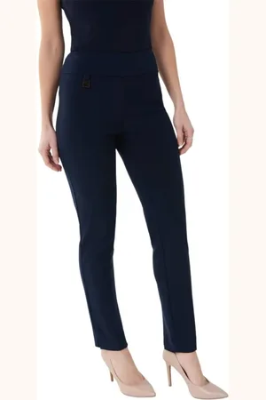 Joseph Ribkoff Dames, Broeken, Blauw, Maat: 6XL Spandex
