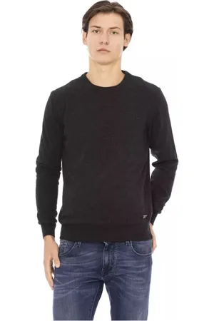 BALDININI Heren, Truien, Zwart, Maat: L Wol