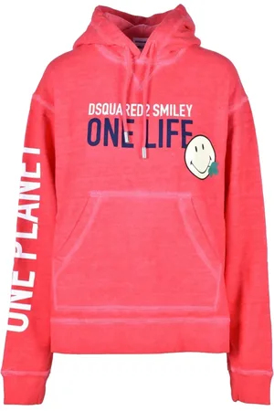 Dsquared2 Dames, Sweatshirts & Hoodies, Rood, Maat: M Katoen