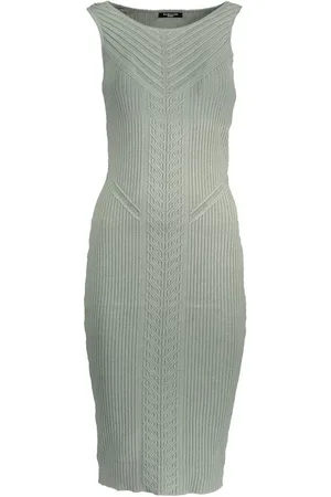 Guess Dames, Jurken, Groen, Maat: L