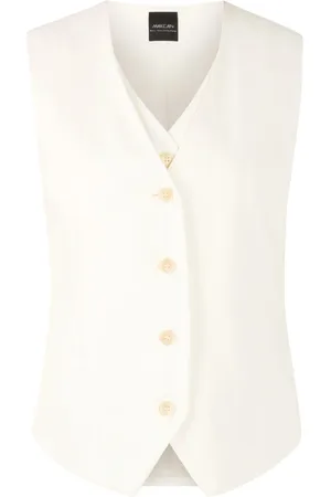 Marc Cain Dames, Jassen, Wit, Maat: 2XL