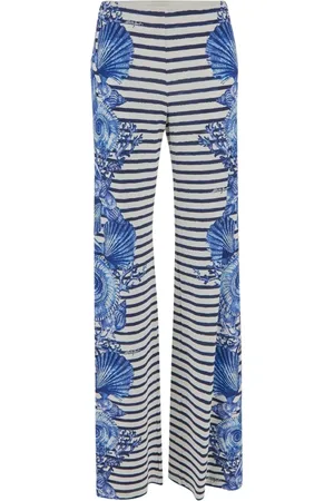 Alberta Ferretti Dames, Broeken, Veelkleurig, Maat: S