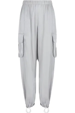 Armani Exchange Dames, Broeken, Grijs, Maat: 2XS