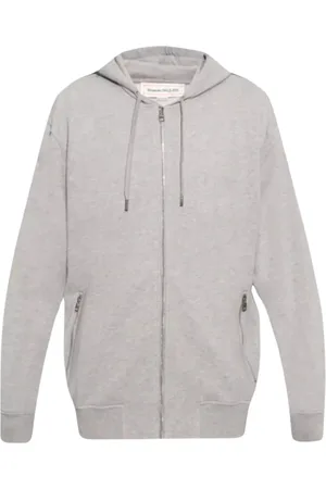 Alexander McQueen Dames, Sweatshirts & Hoodies, Grijs, Maat: XL Katoen