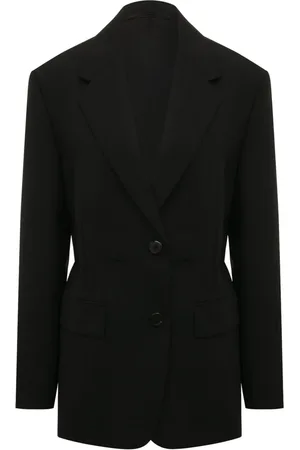 Prada Dames, Jassen, Zwart, Maat: XS Wol