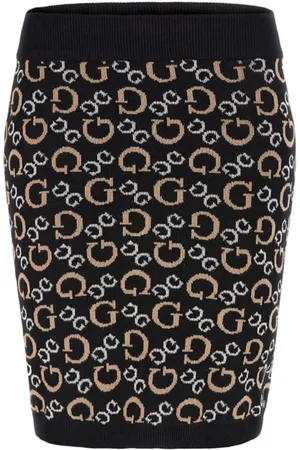 Guess Dames, Rokken, Zwart, Maat: XS Viscose