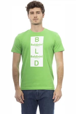 BALDININI Heren, Tops, Groen, Maat: M