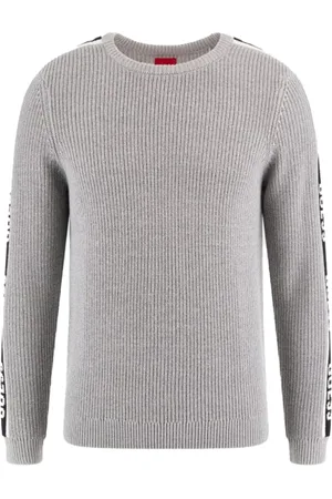 Guess Heren, Truien, Grijs, Maat: 2XL Katoen