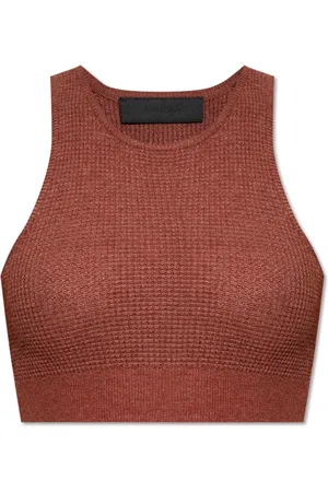 FEAR OF GOD Dames, Tops, Roze, Maat: XS Nylon