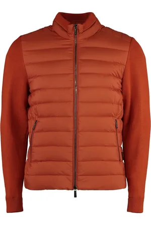 MOORER Heren, Jassen, Oranje, Maat: 3XL Katoen