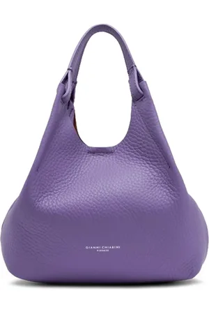 Gianni chiarini Dames, Tassen, Paars, Maat: ONE Size Leer
