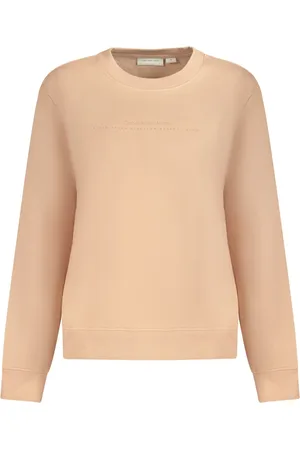 Calvin Klein Dames, Sweatshirts & Hoodies, Roze, Maat: XL Katoen