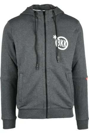 Bikkembergs Heren, Sweatshirts & Hoodies, Grijs, Maat: 2XL Katoen
