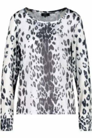monari Dames, Blouses & Shirts, Wit, Maat: L