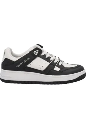 Tommy Hilfiger Heren, Schoenen, Zwart, Maat: 43 EU Leer