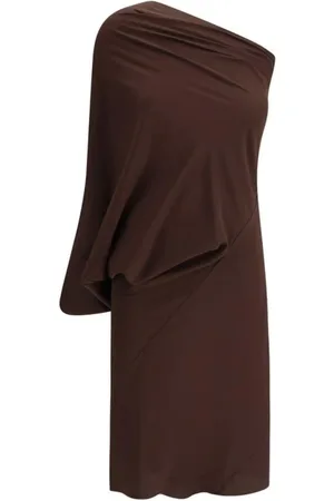 Rick Owens Dames, Jurken, Bruin, Maat: S