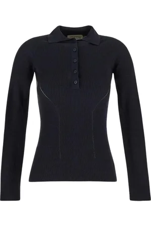 GENTRYPORTOFINO Dames, Tops, Blauw, Maat: S