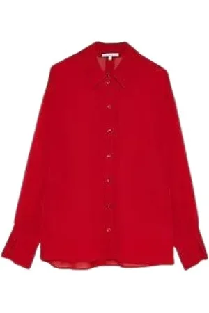 Patrizia Pepe Dames, Blouses & Shirts, Rood, Maat: M