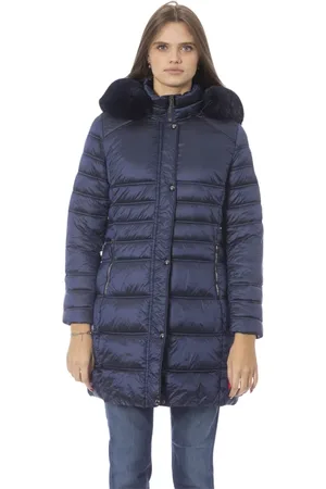 BALDININI Dames, Mantels, Blauw, Maat: S