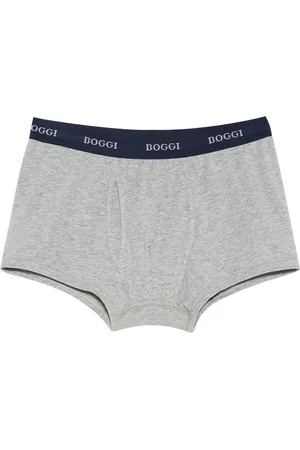 Boggi Milano Heren, Ondergoed, Grijs, Maat: 2XL Katoen
