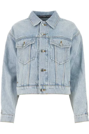 Alexander Wang Dames, Jassen, Blauw, Maat: S Denim