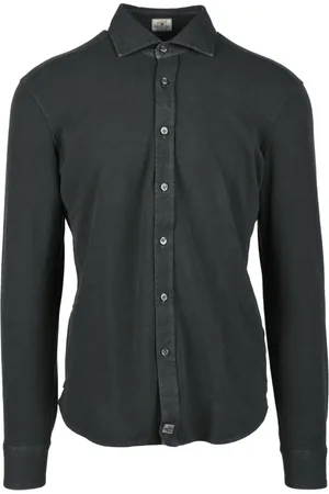 SONRISA Heren, Overhemden, Zwart, Maat: XL Katoen