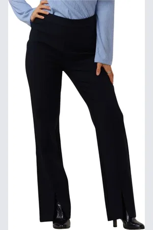 ANOTHER LABEL Dames, Broeken, Blauw, Maat: S