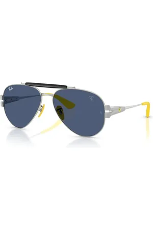 Ray-Ban Unisex, Accessoires, Grijs, Maat: 58 MM