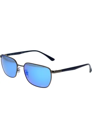 Ray-Ban Unisex, Accessoires, Grijs, Maat: 58 MM Satijn