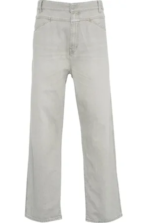 Closed Heren, Jeans, Grijs, Maat: W33 Katoen
