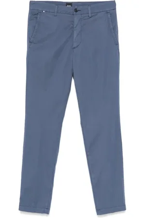 HUGO BOSS Heren, Broeken, Blauw, Maat: M