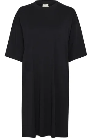 Kaffe Dames, Jurken, Zwart, Maat: M Jersey