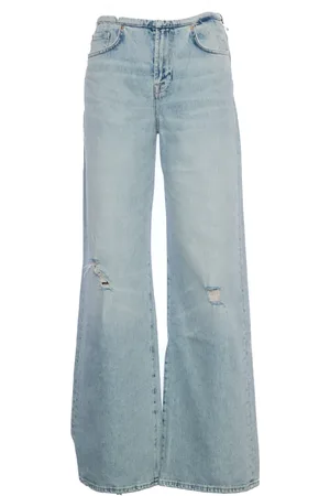 7 for all Mankind Dames, Jeans, Blauw, Maat: W25 Katoen