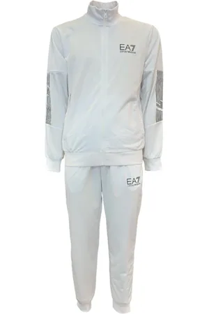 EA7 Heren, Sport, Wit, Maat: XL Poliester
