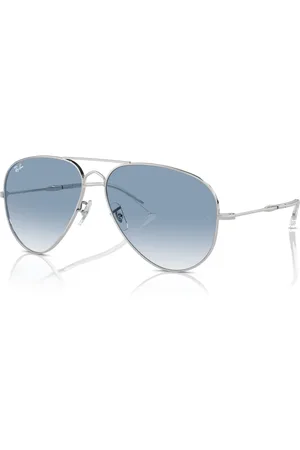 Ray-Ban Unisex, Accessoires, Grijs, Maat: 58 MM