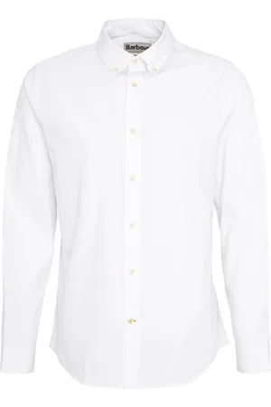 Barbour Heren, Overhemden, Wit, Maat: 3XL Katoen