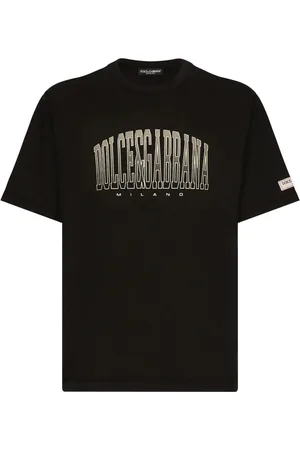 Dolce & Gabbana Heren, Tops, Zwart, Maat: L Katoen