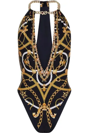 Camilla Dames, Badkleding, Zwart, Maat: M